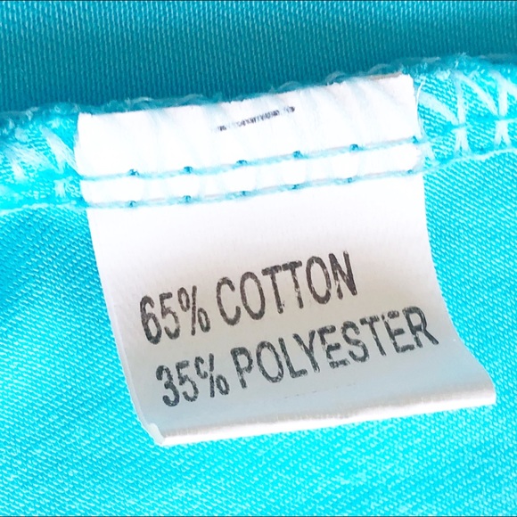 Sky Blue Cold Shoulder Top, Size Large - Picture 10 of 12